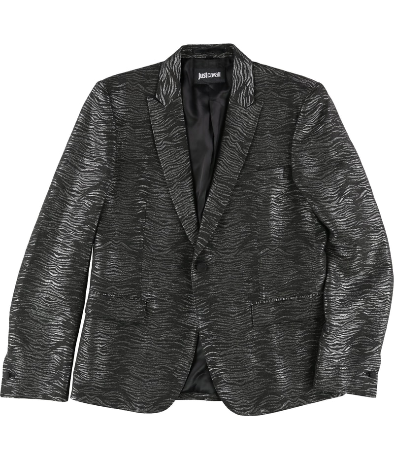 Just Cavalli Mens Woven Sport Coat