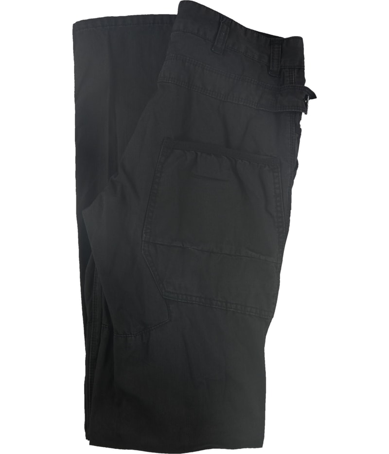 Rogue State Mens Textured Straight Leg Cargo Casual Pants, view 2