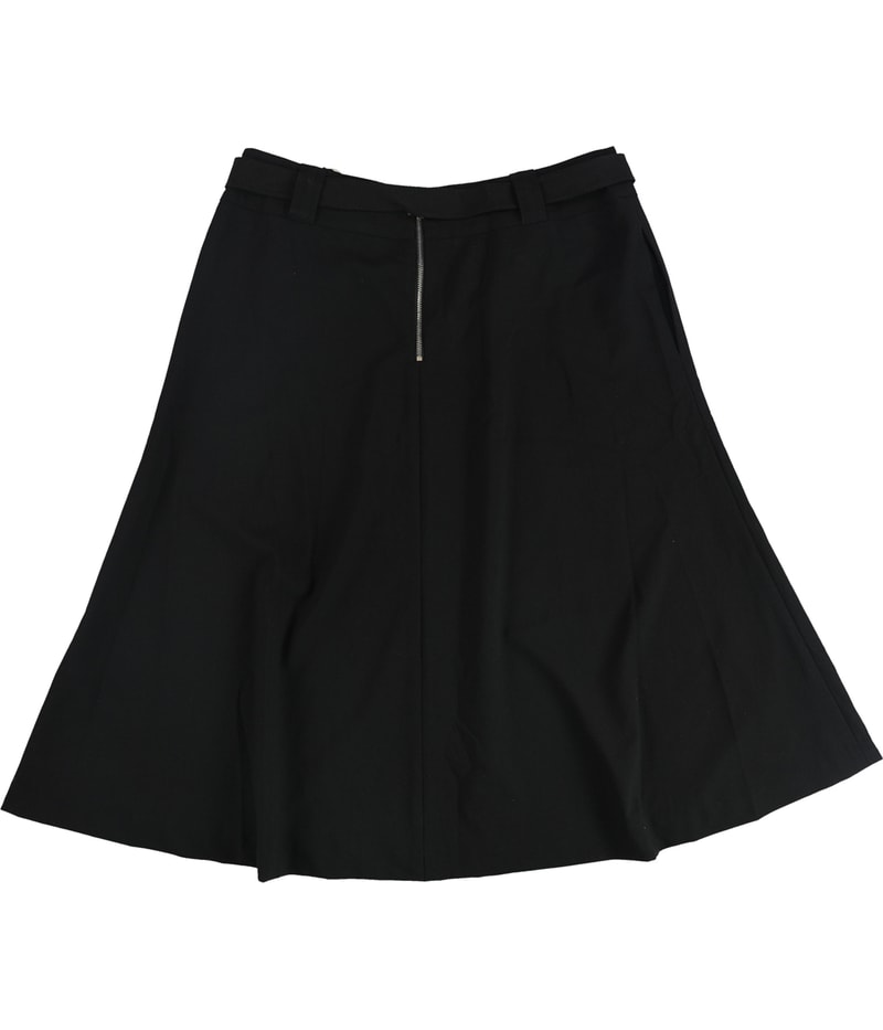 Calvin Klein Womens Belted A-line Skirt