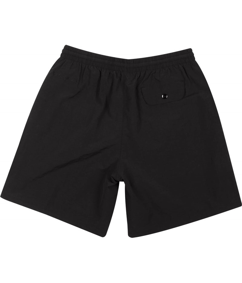 Nostalgia Co Mens LAFC Los Angeles FC Athletic Workout Shorts in Black, image 2 of 2