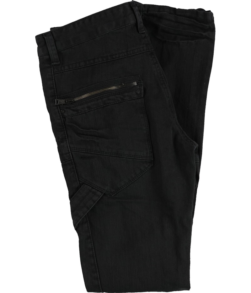 Rogue State Mens Denim Tapered Slim Jeans, view 3