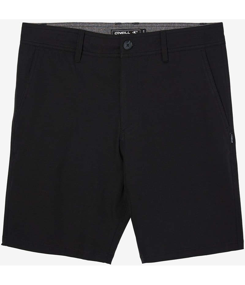 O’Neill Mens 19” Hybrid Casual Walking Shorts in Black, view 3