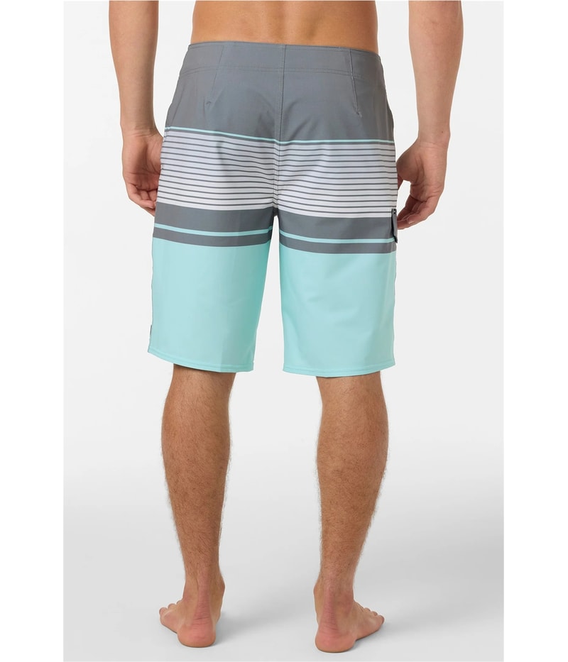 O’Neill Mens Lennox Striped Swim Bottom Board Shorts