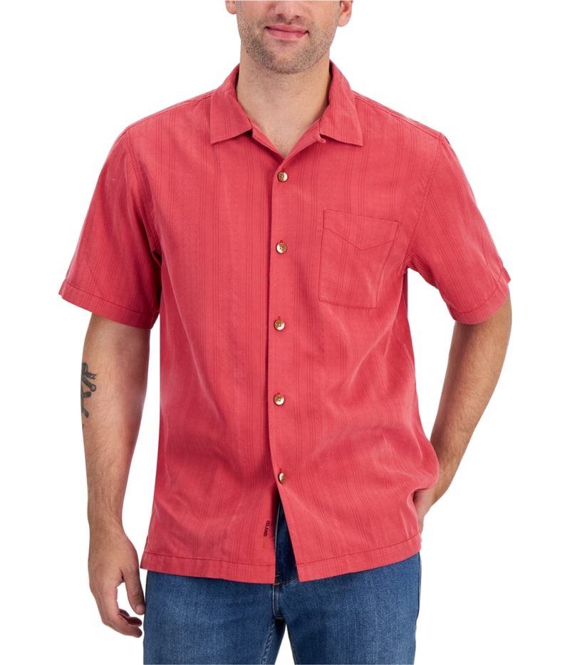 Tommy Bahama Mens Dotted Button Up Shirt