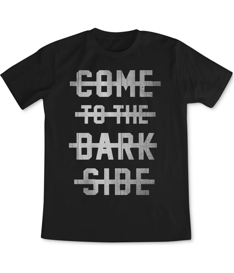 Fifth Sun Mens Go Dark Graphic T-Shirt