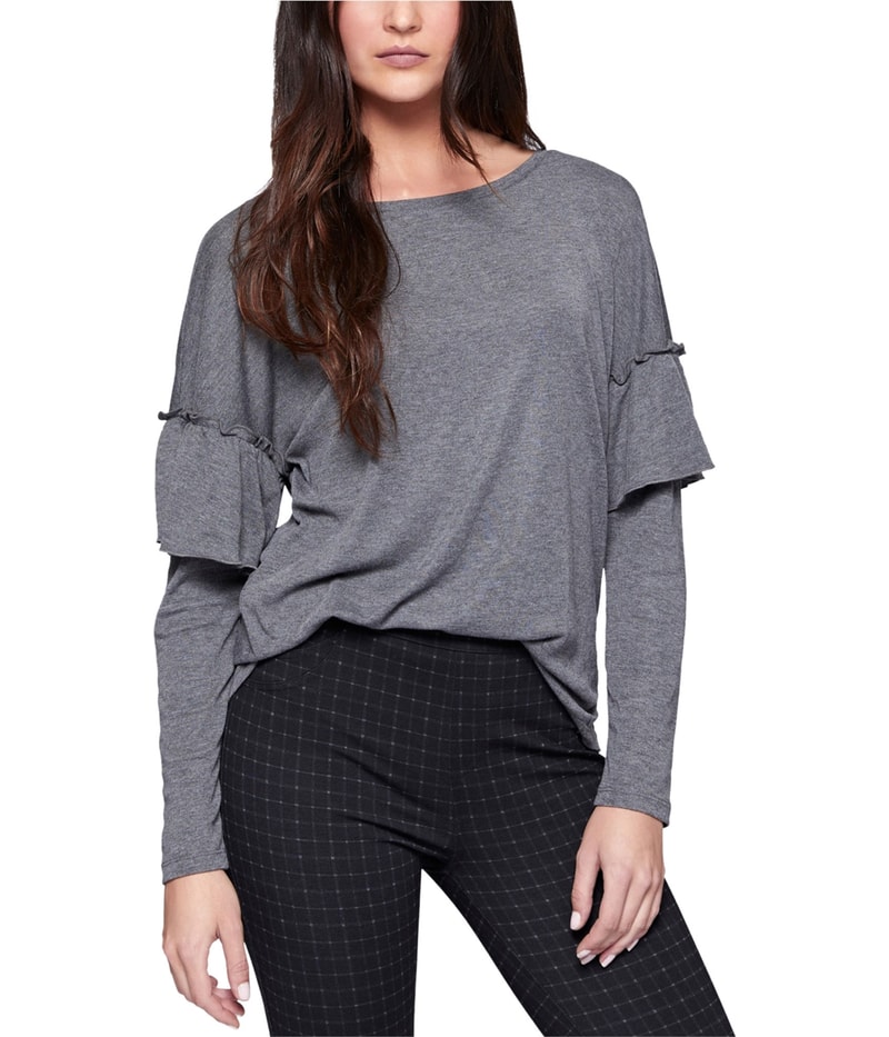 Sanctuary Clothing Mens Naomi Ruffled Basic T-Shirt