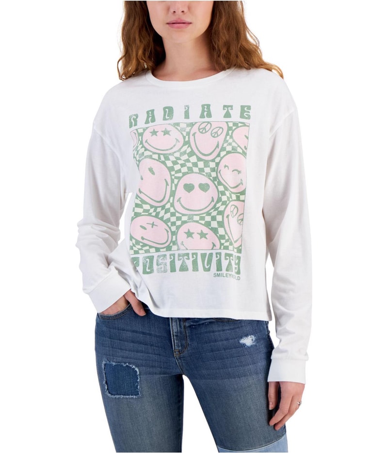GRAYSON/THREADS Womens Positivity Graphic T-Shirt