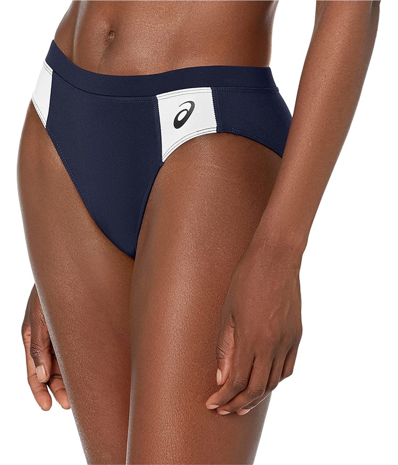 ASICS Womens Two-Tone Athletic Workout Shorts