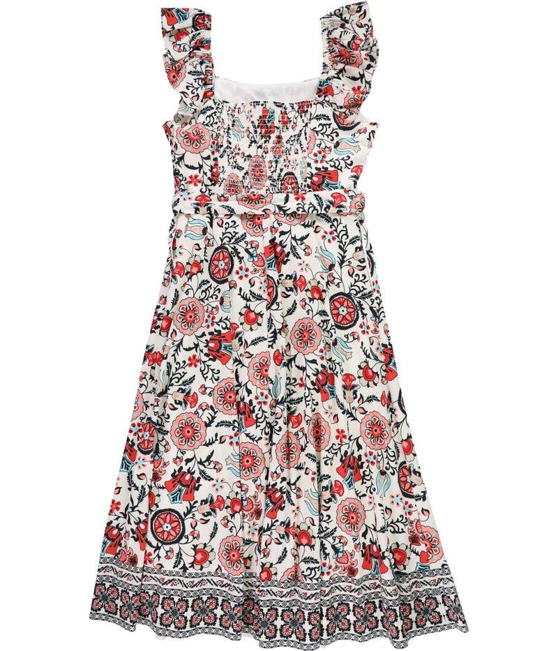 Tahari Womens Printed A-line Dress