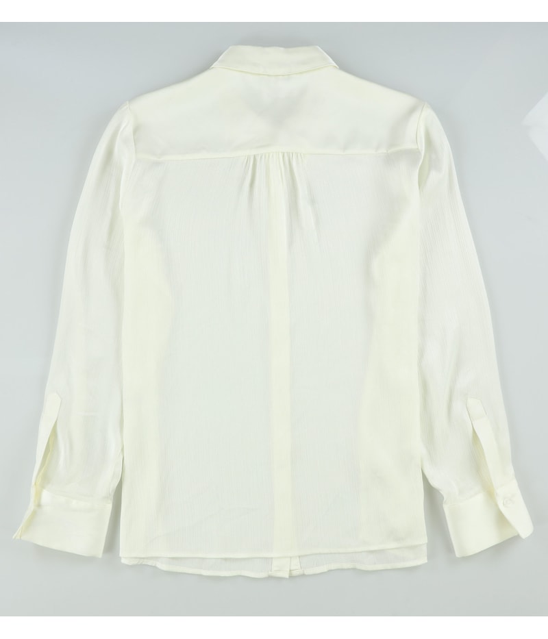 Parker Womens Mixed Media Button Up Shirt