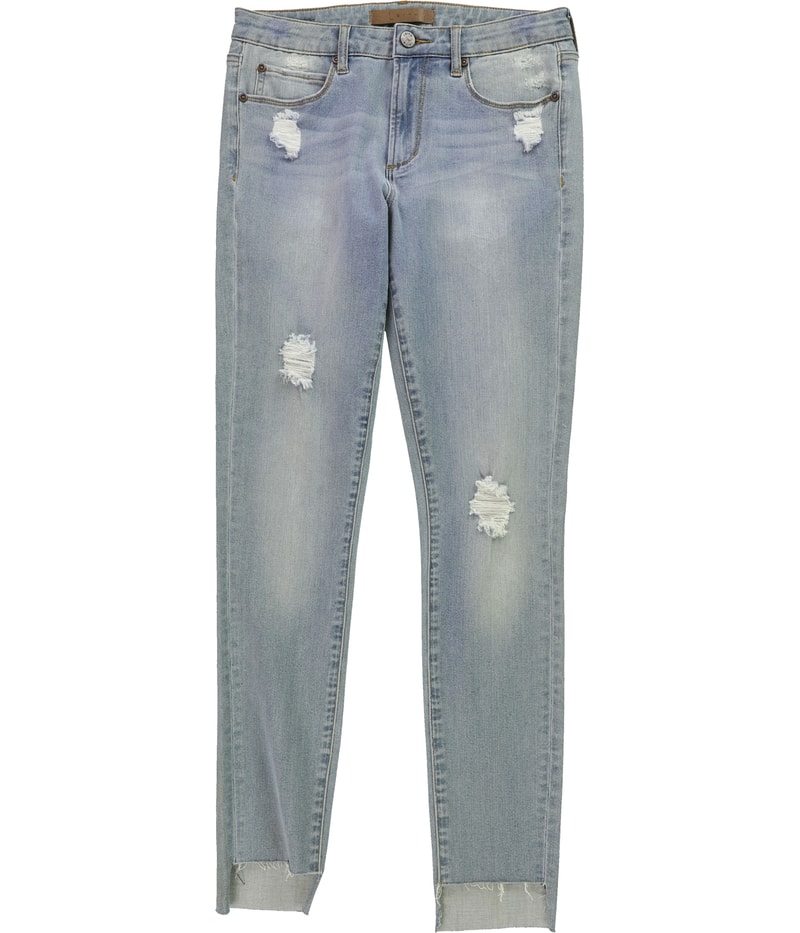 Leith Womens Mid-Rise Tapered Skinny Jeans
