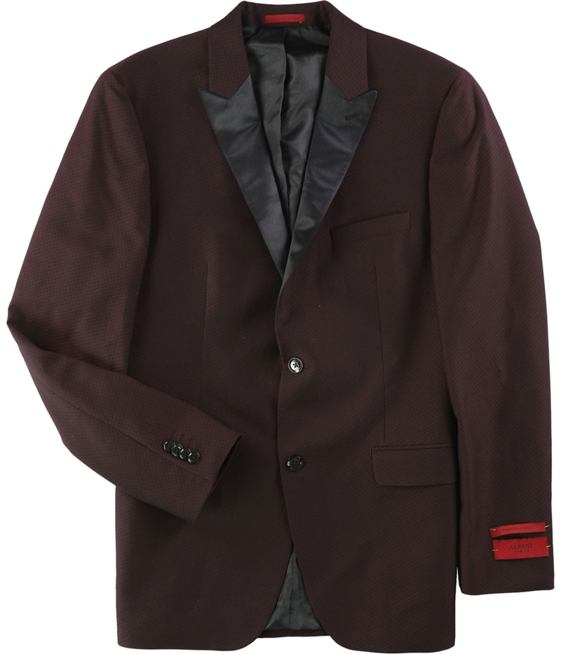 Alfani Mens Mini-Grid Sport Coat