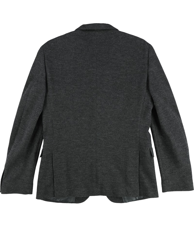 bar III Mens Knit Two Button Blazer Jacket in Gray, image 2 of 2