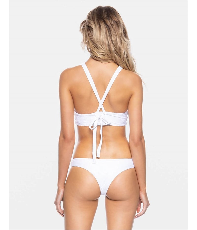 Tavik Womens Ali Mini Textured Bikini Swim Bottom