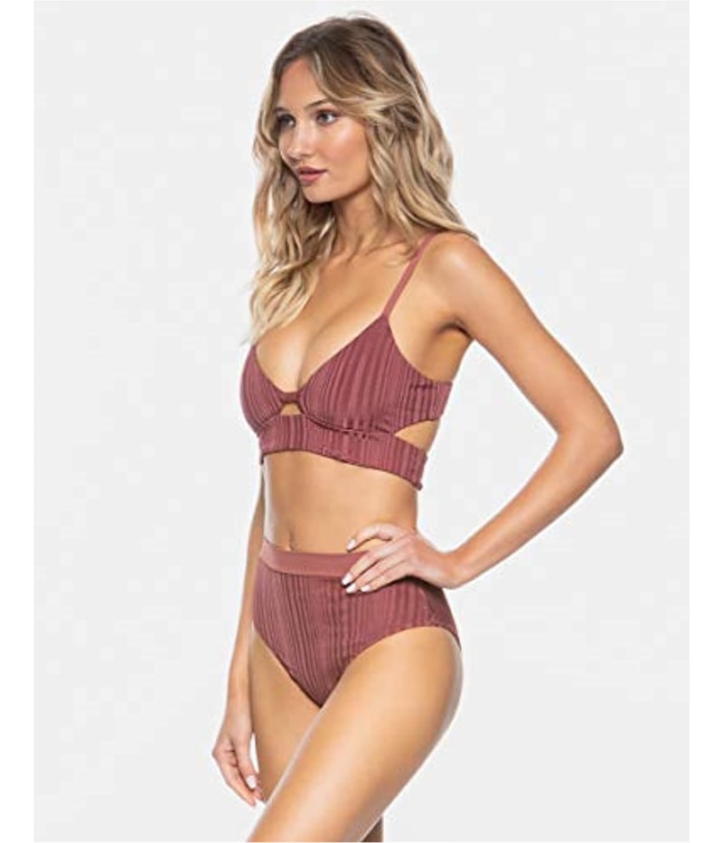 Tavik Womens Juliet Cut Out Bikini Swim Top