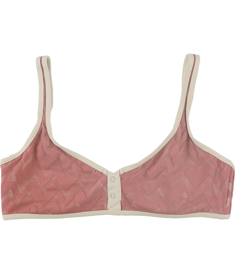 Tavik Womens Marlowe Textured Crop Bikini Swim Top