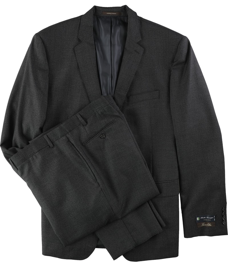 Tasso Elba Mens Plain Basic Formal Tuxedo
