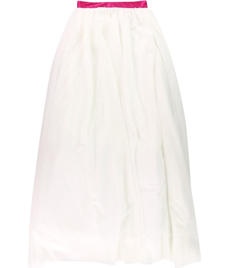 Say Yes to the Prom Womens Tulle Maxi Skirt