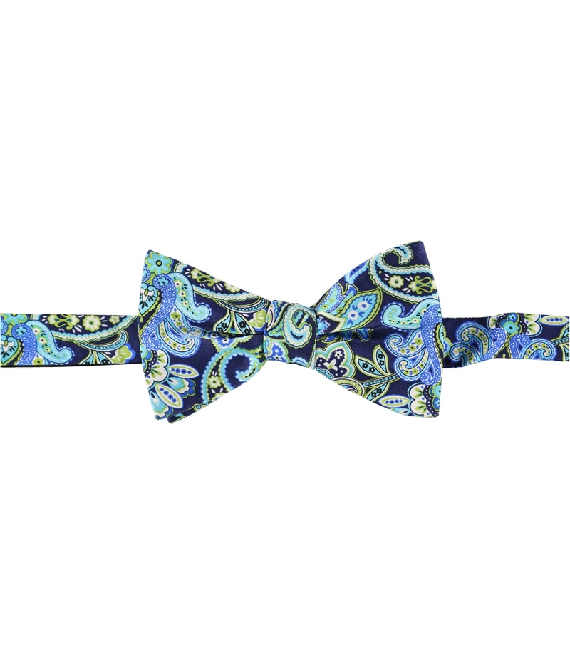 Countess Mara Mens Colorful Paisley Pre-tied Bow Tie