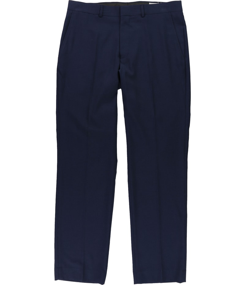 Kenneth Cole Mens Classic Straight Leg Slacks Dress Pants