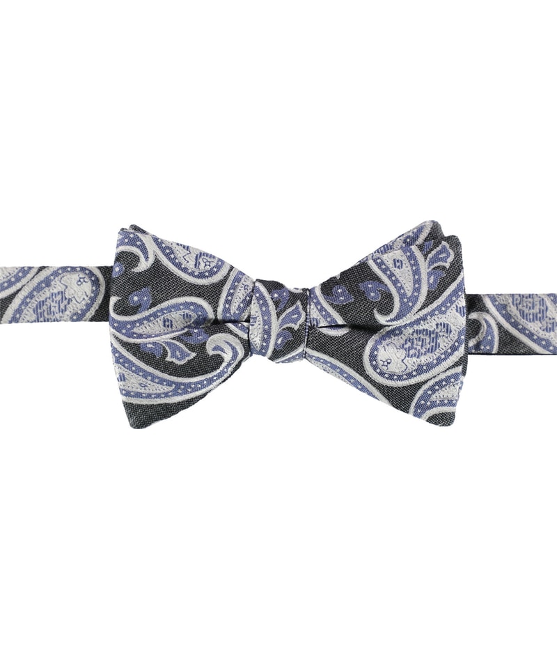 Ryan Seacrest Mens Paisley Self-tied Bow Tie