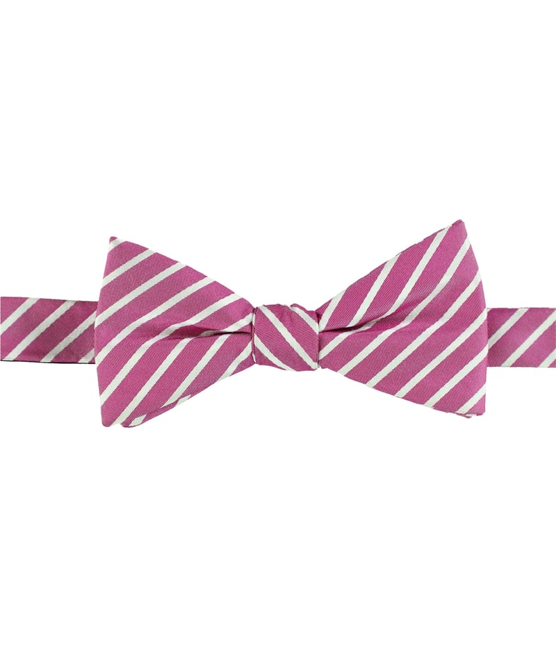 Countess Mara Mens Stripes Self-tied Bow Tie