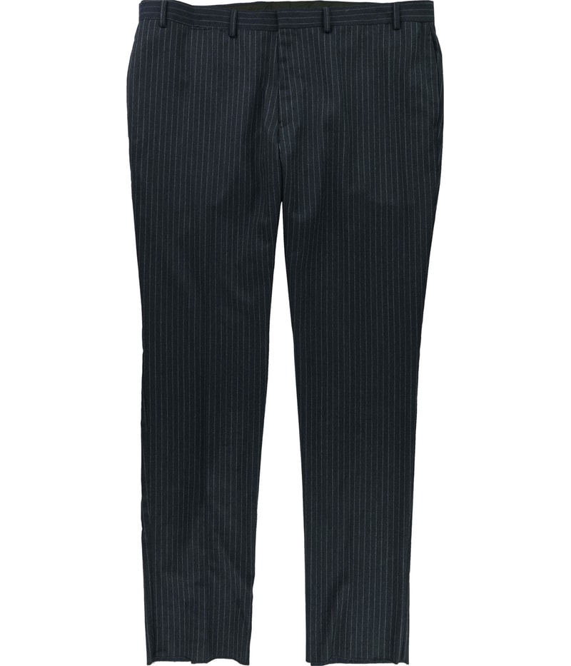 Tags Weekly Mens Pin Stripes Straight Leg Slacks Dress Pants