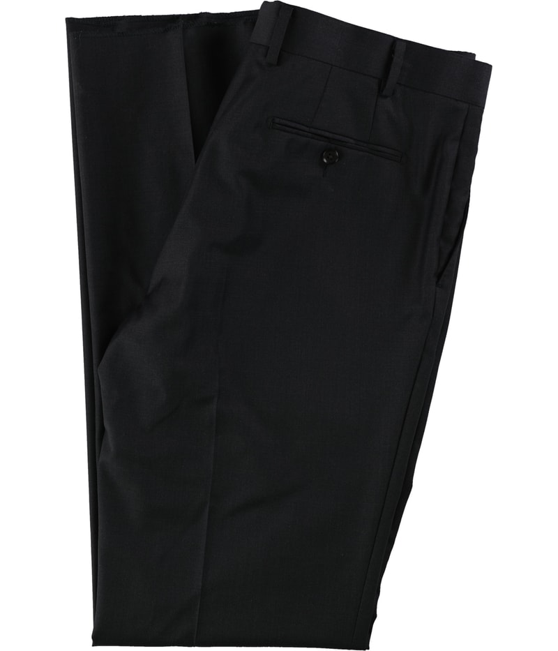 Tags Weekly Mens Flat Front Straight Leg Slacks Dress Pants