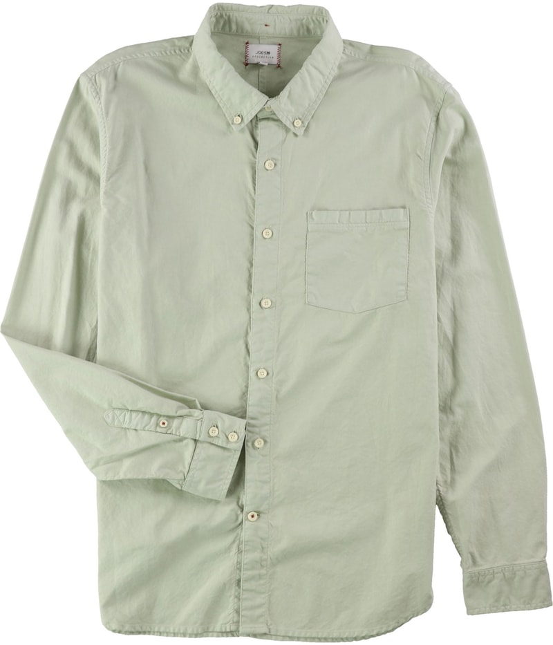 Joe’s Jeans Mens Solid Button Up Shirt