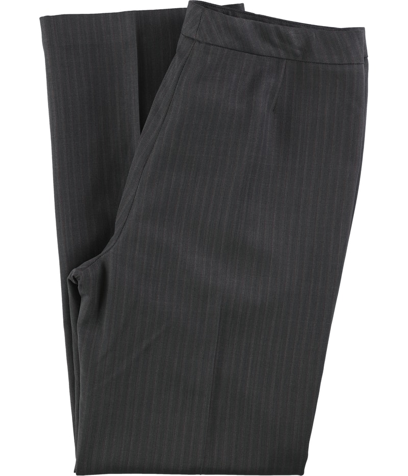 Le Suit Womens Flat Front Straight Leg Dress Pants