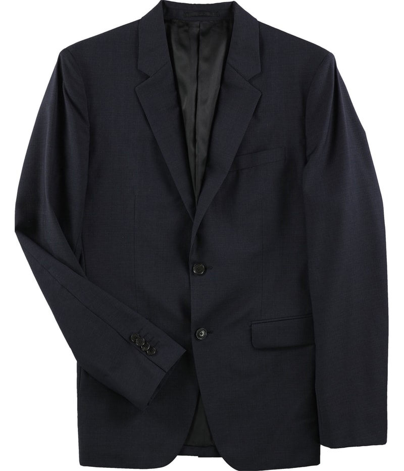 Theory Mens Solid Two Button Blazer Jacket