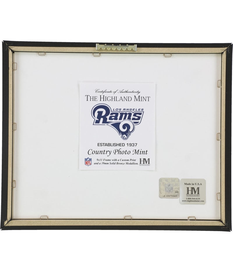 Highland Mint Unisex This Is Rams Country Framed Photo Souvenir