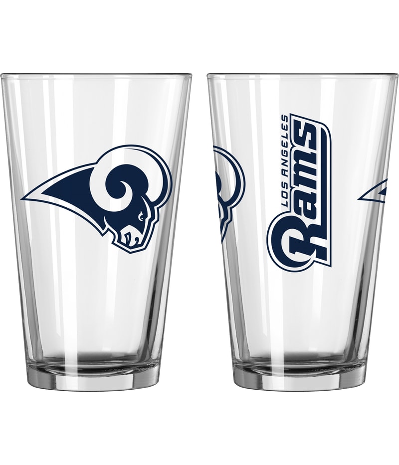 Boelter Brands Unisex LA Rams 16oz Pint Glass Souvenir