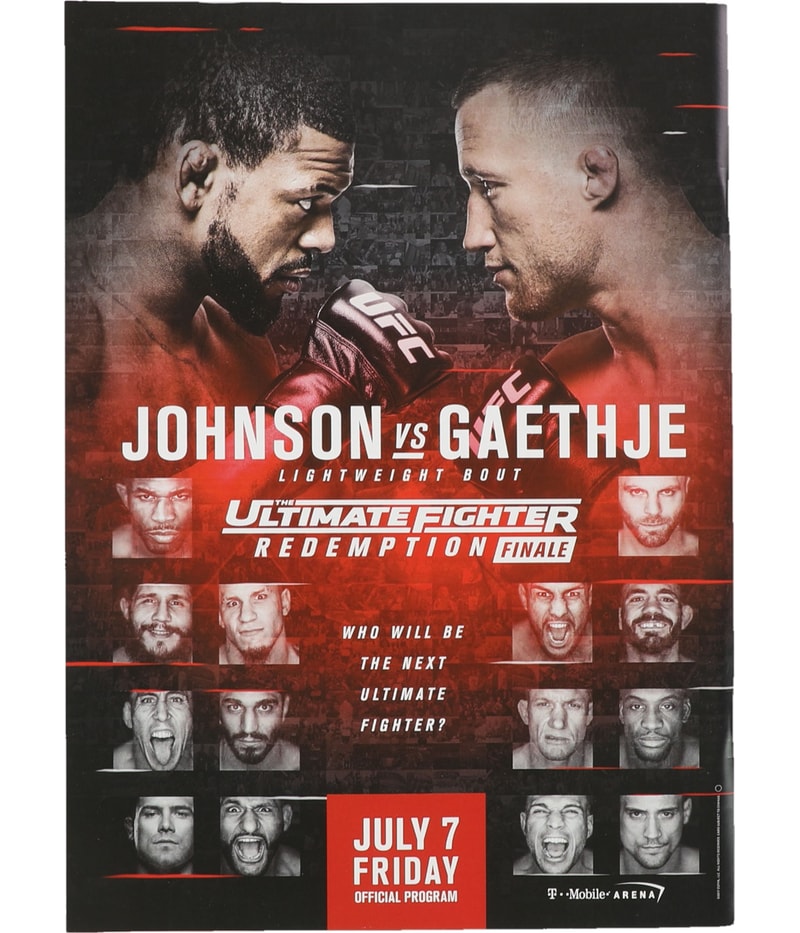 UFC Unisex 213 Nunes vs Shevchenko 2 Official Program