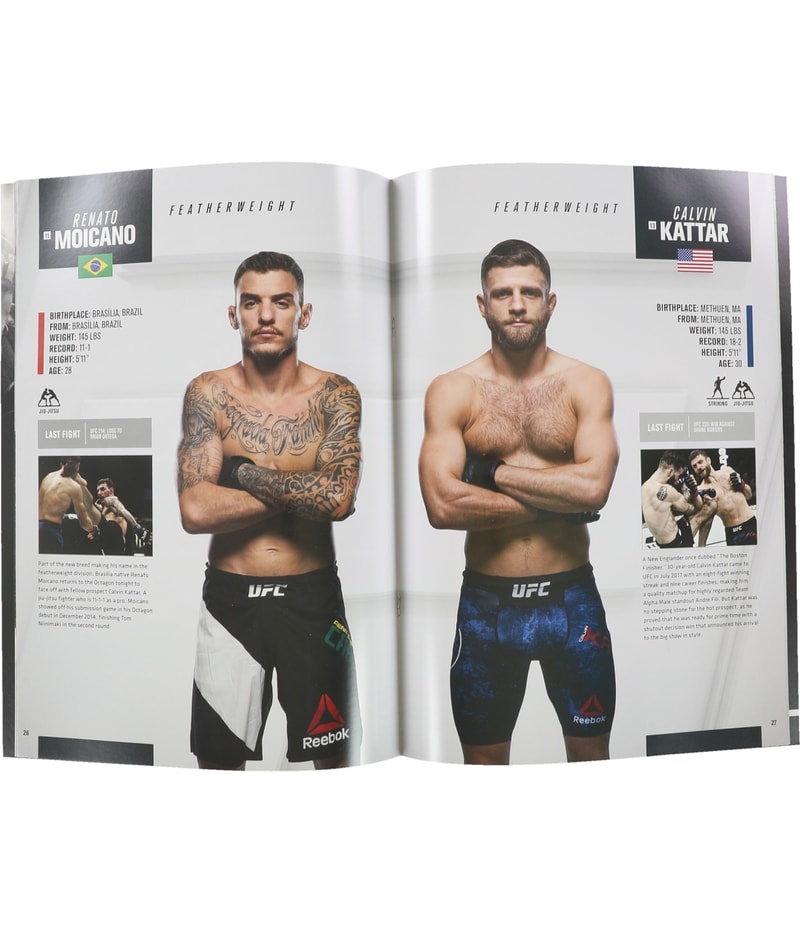 UFC Unisex 223 Khabib vs Holloway Official Program, view 3