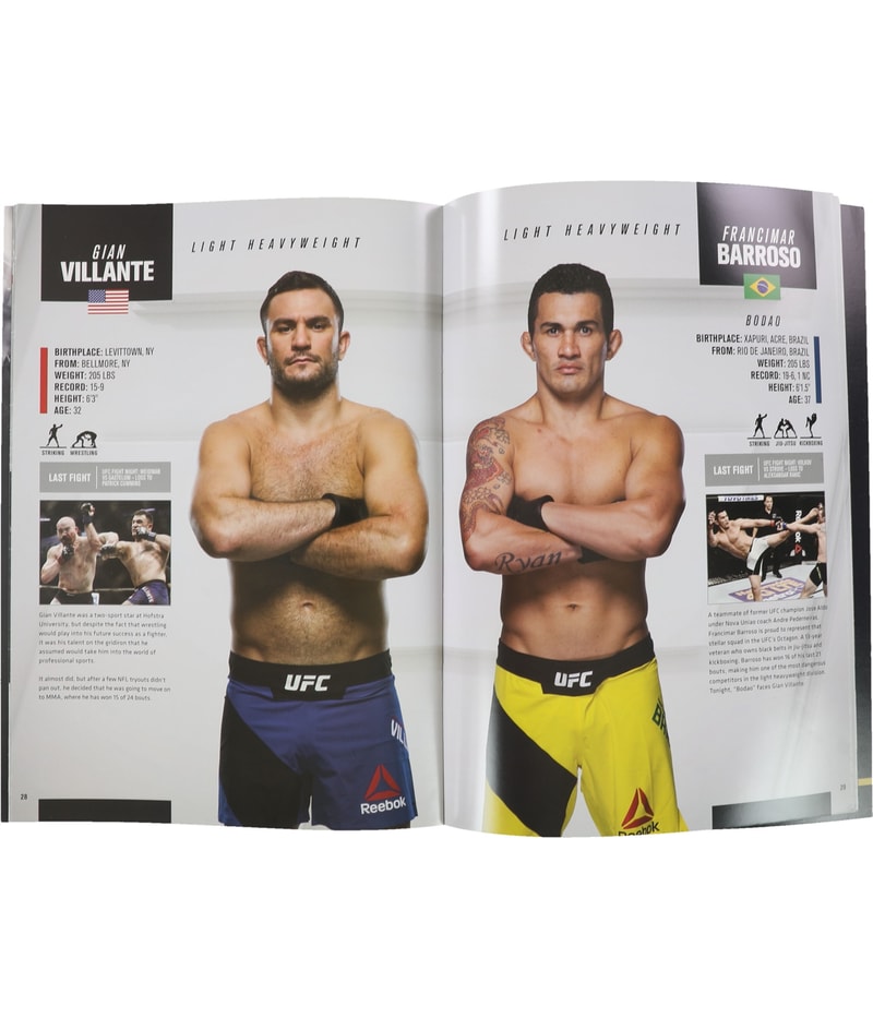UFC Unisex 220 Miocic vs Ngannou Official Program
