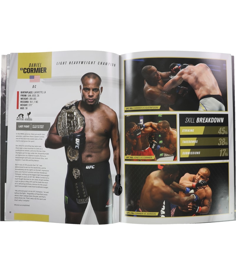 UFC Unisex 220 Miocic vs Ngannou Official Program