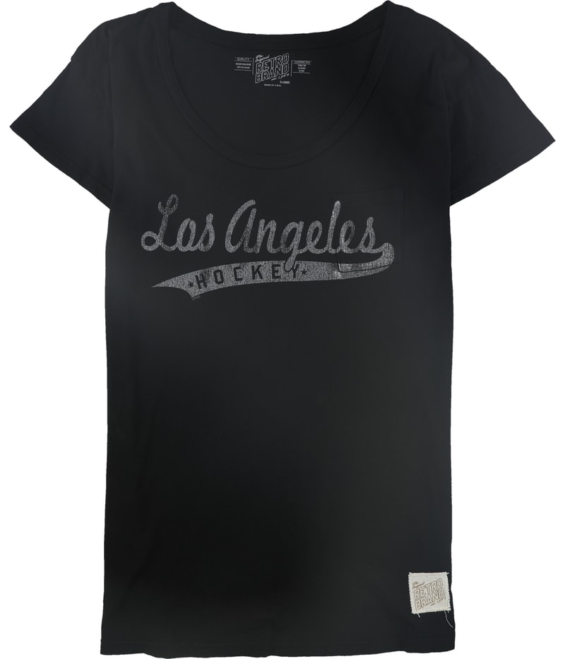 Retro Brand Womens Los Angles Hockey Graphic T-Shirt