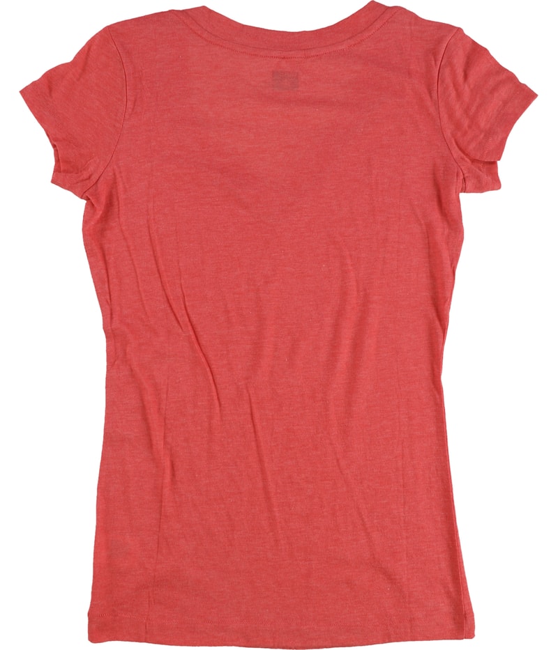 BDG Womens Solid V-Neck Basic T-Shirt