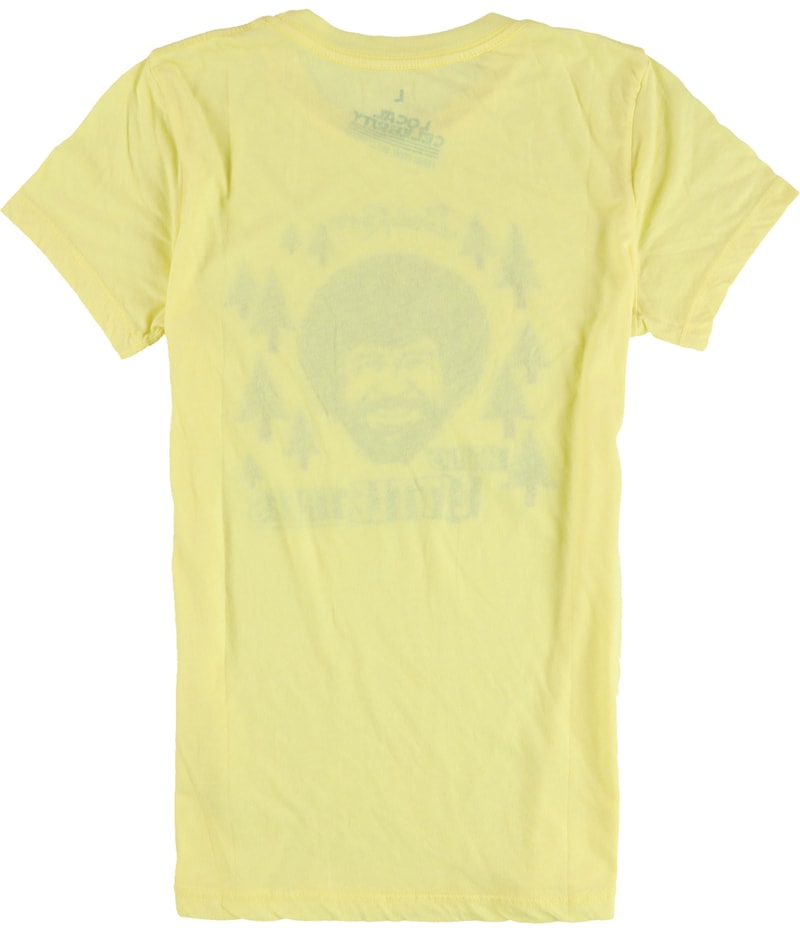 Local Celebrity Womens Happy Little Trees Graphic T-Shirt