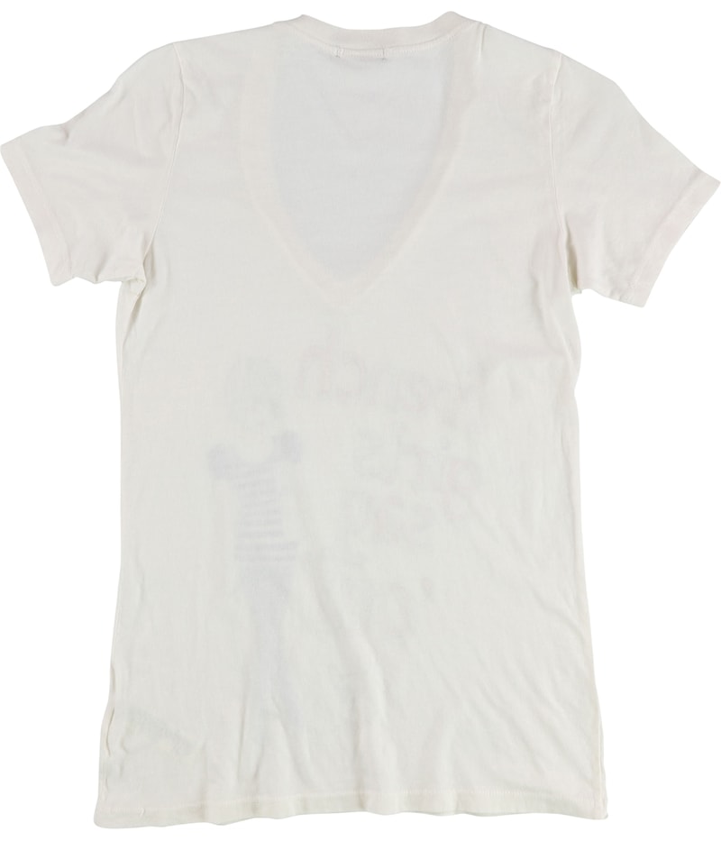 dirty violet Womens French Girls Say Oui Graphic T-Shirt