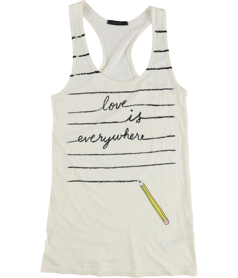 dirty violet Womens Love Is Everything Tank Top