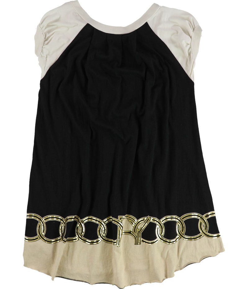 Rebel Yell Womens Multi Tone Basic T-Shirt