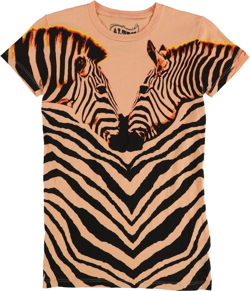 Altru Womens Zebras Graphic T-Shirt