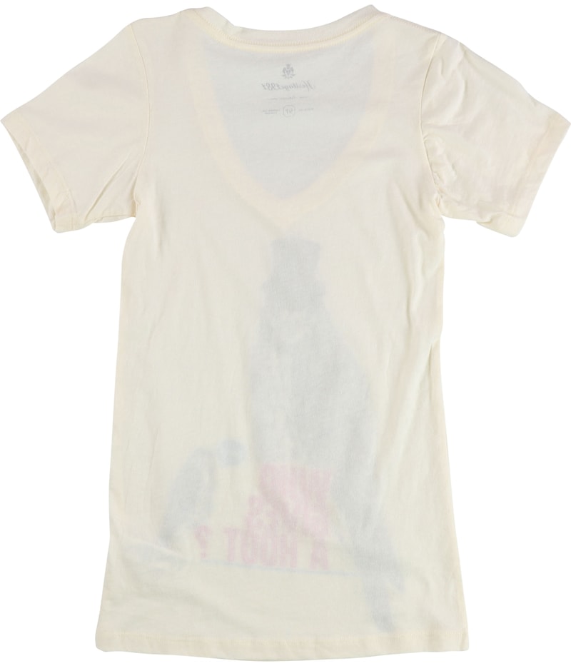 Heritage 1981 Womens Who Gives A Hoot Graphic T-Shirt in Ivory, image 2 of 2