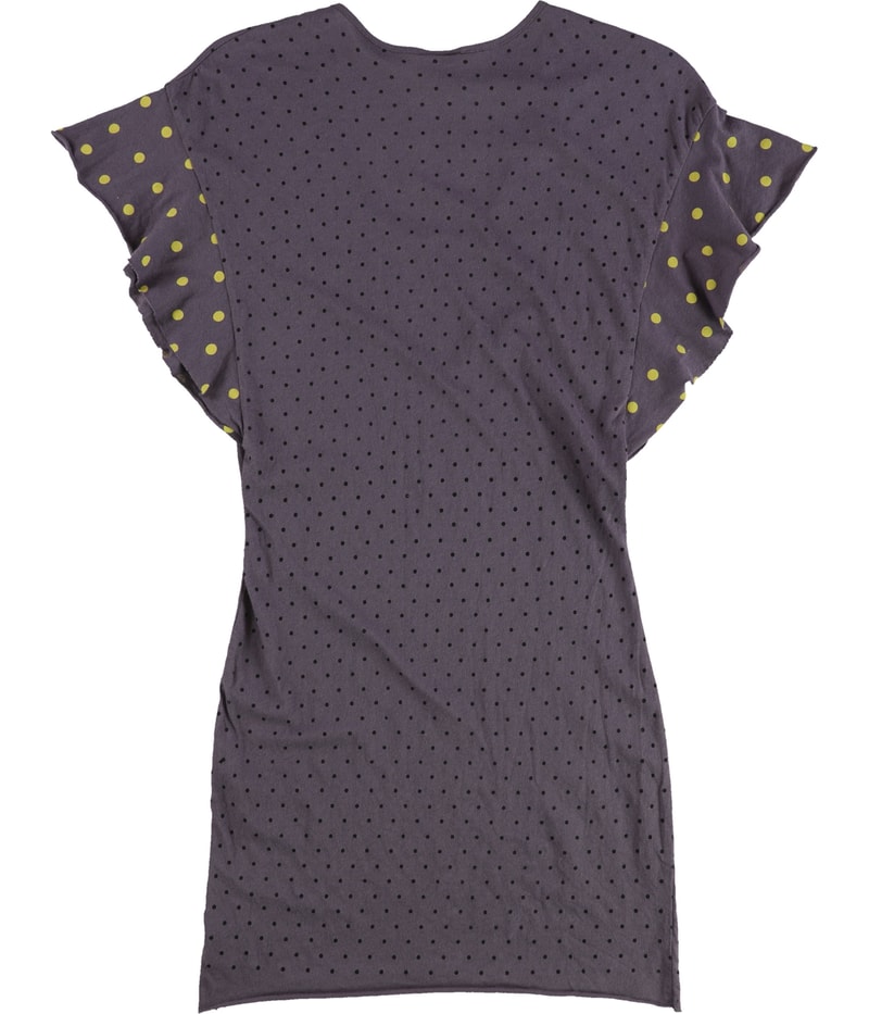 Rebel Yell Womens Polka Dot Basic T-Shirt