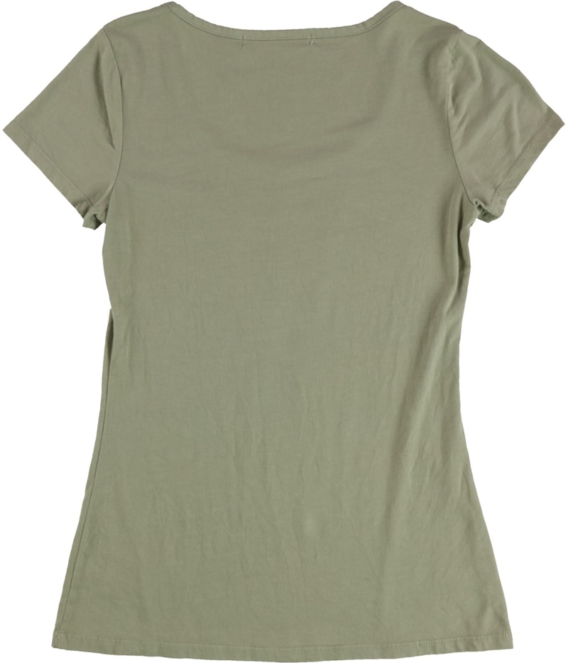Project Social T Womens Solid Scoop Basic T-Shirt