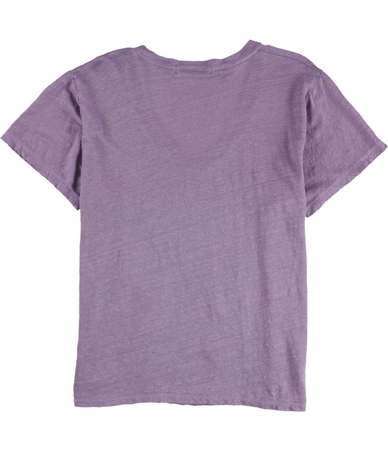 Project Social T Womens Boxy Heathered V-Neck Basic T-Shirt, view 2