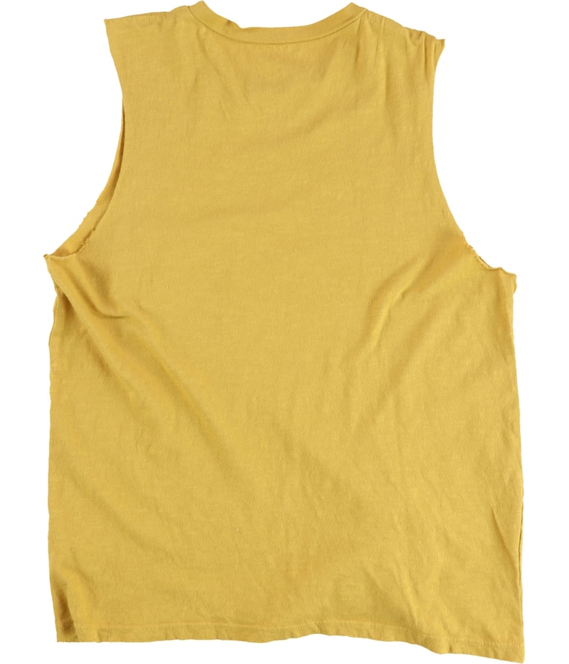 b New York Womens Triangle B Basic T-Shirt in Yellow, image 2 of 2