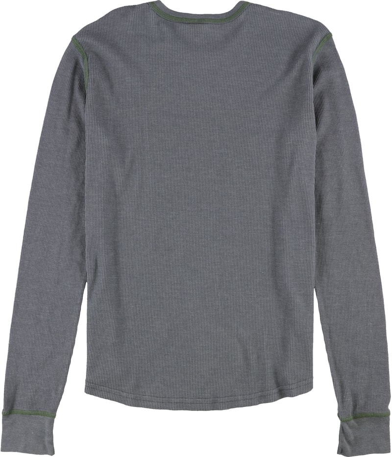 BDG Mens Waffle Contrast Stitch Basic T-Shirt